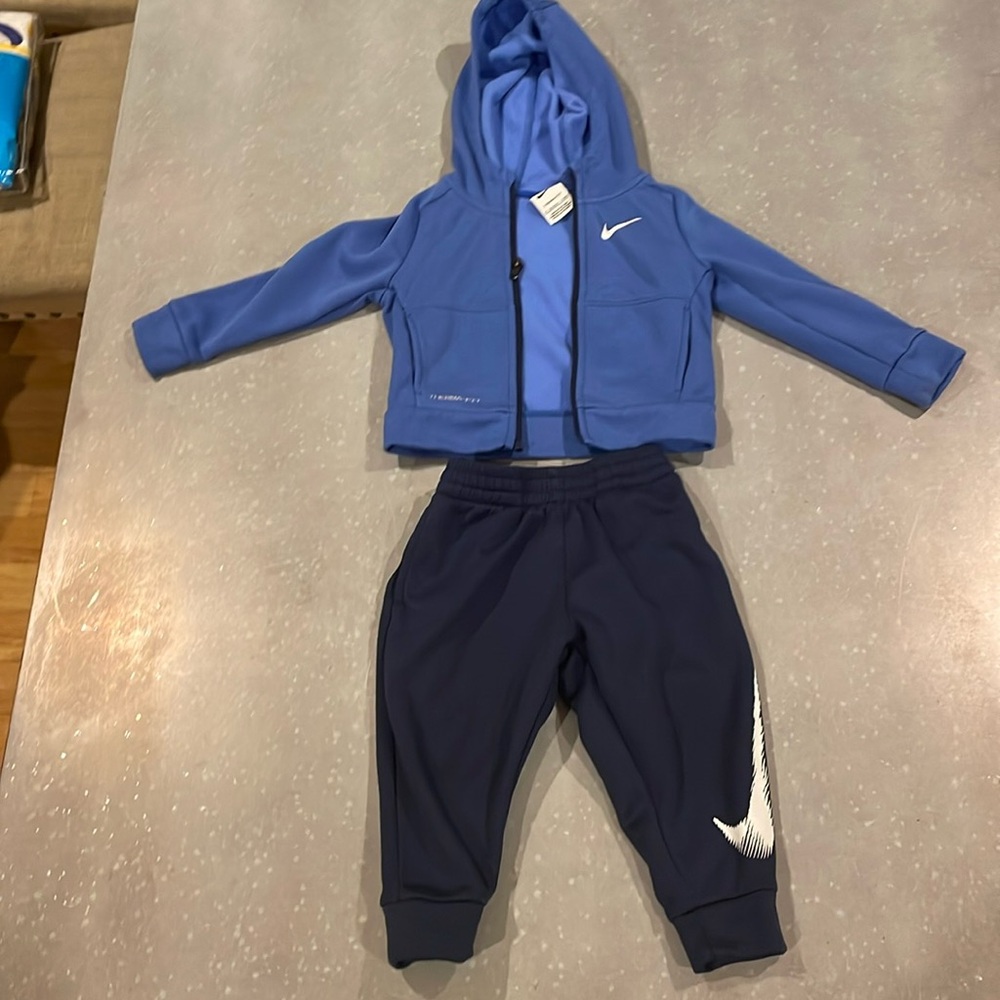 Size 2T matching sweat suit